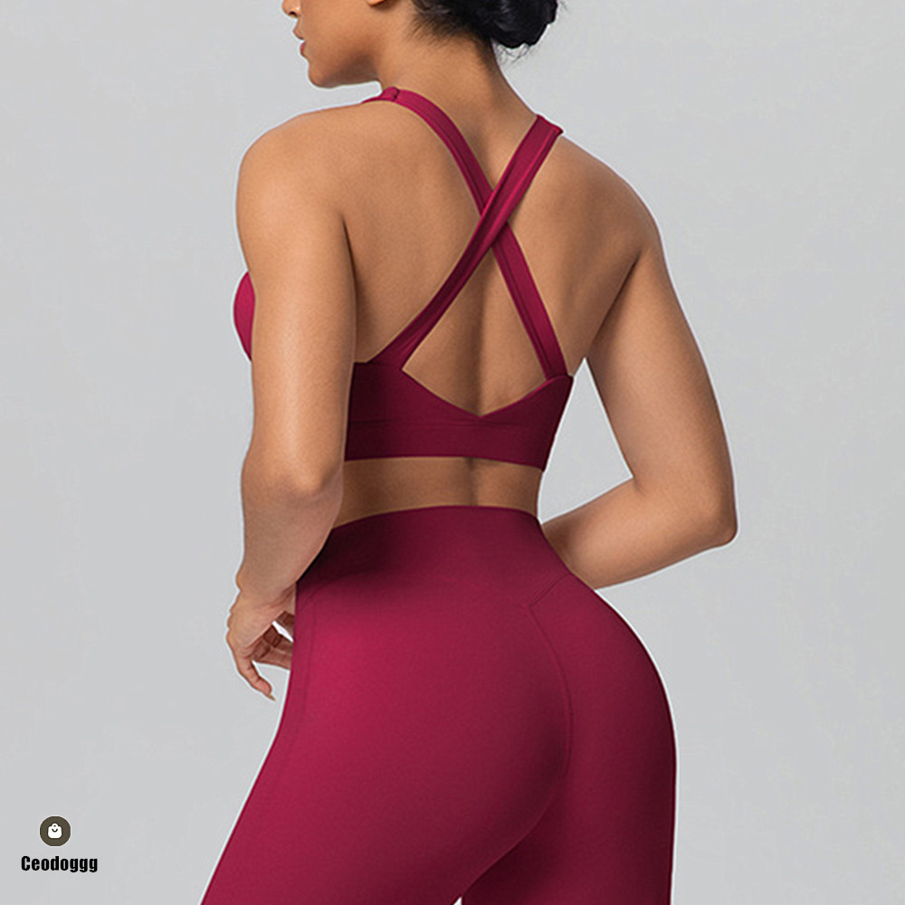 Pad Cross Shoulder Strap Yoga  - Suspender Tank Top recension och pris