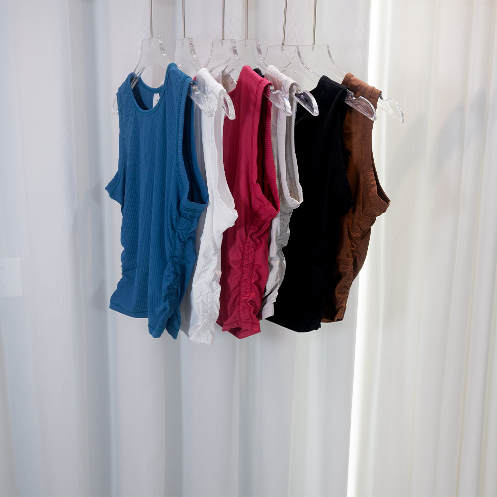 Summer Yoga Wear Ribbed Tank T - Tank Top Ribbed recension och pris