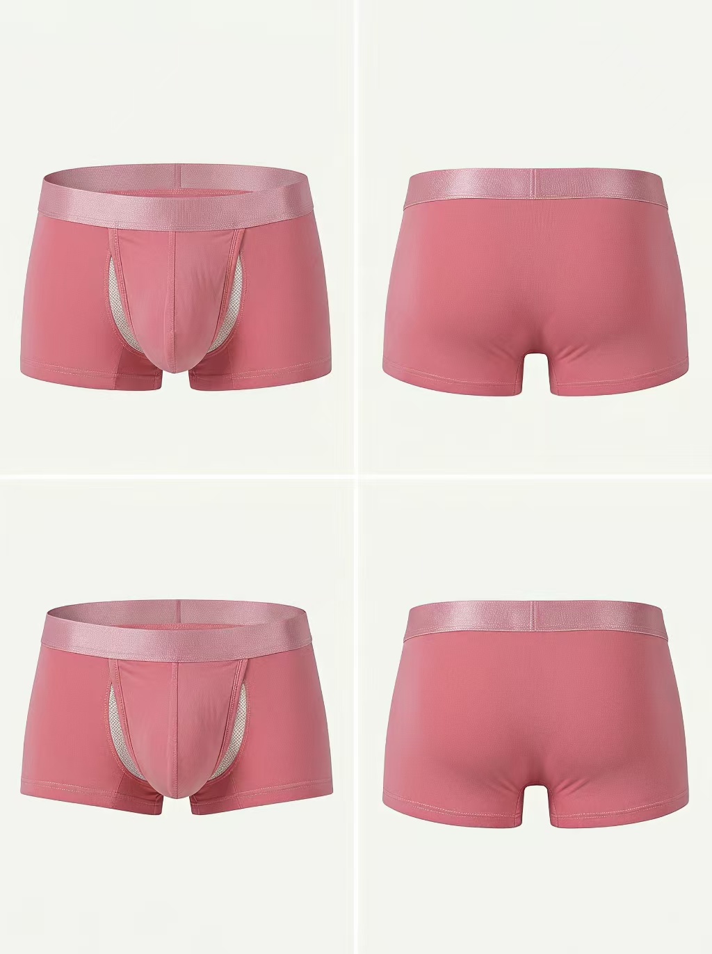1PCS pink men's panties fashio - Boxer Brief Pack Cotton recension och pris